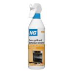 HG Oven, Grill & BBQ Cleaner Spray, Removes Baked-On Food & Grease – 500ml