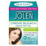 Jolen 1.2 oz Creme Bleach Reg Lightens Excess Dark Hair (6 Pack)