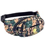 JETSETGLIDES Waist Bag – Stylish Fanny Pack for Men, Women, Boys & Girls - for Trekking, Hiking, Running, Biking - Side Chest Money Bag, Passport Pouch, Mobile Belt, Small Hip Carry Pocket Essentials