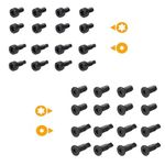 ChengFu Ring Doorbell Screws, Replacement Security Screws Compatible with Video Doorbell, Video Doorbell 2 and Pro(4Set /32pcs)