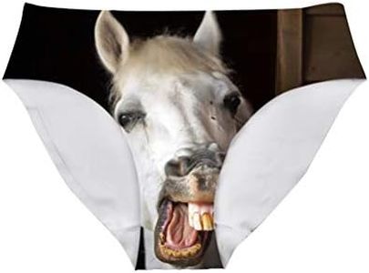 Allcute Funny Horse Comfy Underwear Hipster Panties Briefsfor Bachelor Party Gifts