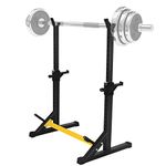 660Lbs Squat Dumbbell Stand Adjustable - Run.SE Multi-Function Portable Squat Barbell Racks, Adjustable Bench Press Rack，For Weight Lifting Full Body Exercise, Fitness Equipment Home and Gym