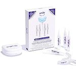 SmileDirectClub Teeth Whitening Gel Kit with LED Light - 4 Pack Pens - Professional Strength Hydrogen Peroxide - Pain Free and Enamel Safe - Up to 9 Shades Whiter in 1 Week