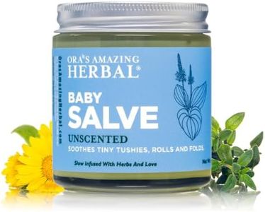Baby Salve, Diaper Balm, Baby Ointment, Newborn Salve, Natural Baby Care with Calendula (Baby Salve 4 oz)