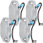 AWEMUFA Boat Fenders Boat Bumpers for Docking Upgraded Boat Fenders Bumpers, Fit for Bass Boat and Jon Boat 4 Pack