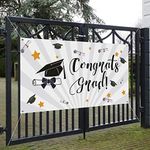 Graduation Decoration 2020 Party Backdrop Banner - Graduation Party Supplies Favors Grad Congrats Wall Decor/Photo Prop