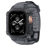 Spigen Unisex Rugged Armor Pro Strap & Case For Apple Analog Watch Ultra 2 / Apple Watch Ultra (2023/2022) - Space Crystal (Watch Not Included)