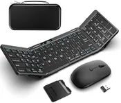 Foldable Keyboard and Mouse, EDJO F