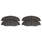 AutoShack Front Ceramic Brake Pad Set 4pcs Driver and Passenger Side Replacement for 2008 2009 2010 2011 2012 2013 2014 Cadillac CTS 2009-2011 STS 2.0L 3.0L 3.6L 4.4L 4.6L V6 V8 AWD RWD SCD1332