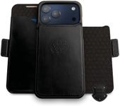 Dreem Magnetic Detachable Wallet Case for iPhone 18 Pro & 17 Pro Black