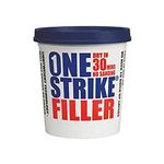 Everbuild – One Strike – Multi-Purpose Quick-Drying Filler – One-Time Application – White – 450 ml Tub