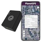 PlanetGPS (Neptune 4G) - Magnetic GPS Tracker for Car Equipment Asset Vehicle Real-Time Tracking Device Worldwide Coverage (Up to 1 Month Battery) - Subscription Required (SIM Card Included)