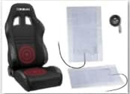 Drake Off Road Universal Plug-in seat Heater kit with high/Low Settings 2 seat Car Heated seat