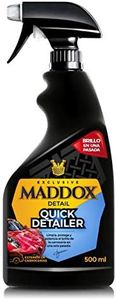Maddox Detail - Quick Detailer 500ml | Champú Coche con Cera | Abrillantador Coche para Brillo Intenso | Protección y Cuidado para Tu Vehículo | Champú con Cera para Coche Eficaz y Fácil de Usar