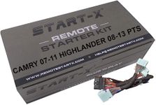 Start-X Remote Starter Kit for Camry 2007-2011, Highlander 2008-2013 || 100% Plug n Play || Lock 3X to Remote Start || 2007 2008 2009 2010 2011 2012 2013