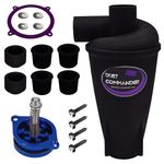 DUST COMMANDER DLX DIY BUNDLE Deluxe DLX Cyclonic Filter + DUST-SP Crush Valve