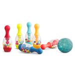 B. Toys BX2225Z Let's Go 6 Bowling Pins & 1 Ball-Indoor & Outdoor Game Set for Toddlers, Kids, 2 Years +, Multi