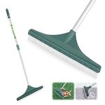 ORIENTOOLS Artificial Turf Rake, Artificial Grass Rake with Adjustable Steel Handle from 32 to 52 inches, Lawn Broom Brush for Astroturf, Carpet Pet Hair, Grass Leaves and Debris