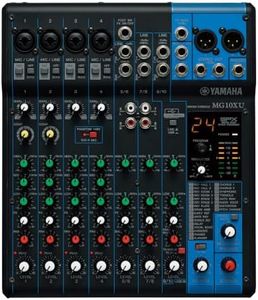 YAMAHA MG10XU 10-Input Stereo Mixer with Effects