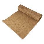 POPETPOP Reptile Carpet Natural Coconut Fiber Mat - Terrarium Liner Mat for Lizards Snake Tortoise Rabbit - Reptile Bedding Mat Bearded Dragon Accessories (100x40cm)