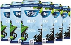 Tetley Original Decaf Tea, Decaffeinated Black Tea, Pack of 6 Boxes, 150 Teabags