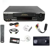 Sony VCR VHS Transfer Bundle w/ Rem