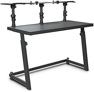 GRAVITY STANDS DJ-Desk with Flexible Loudspeaker and Laptop Tray (FDJT 01)