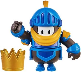 Fall Guys- Paladin Jeux vidéo Jouets, déballage, Moose Toys, à Assortir à l’Infini, À Collectionner, Figurine, Cadeau, 62574, Bleu