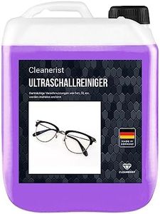 Cleanerist Nettoyeur à ultrasons concentré 5 l | Nettoie bijoux, pièces de monnaie, lunettes, petites pièces et dents | Bain à ultrasons | Appareil à ultrasons