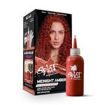 SPLAT Midnight Amber Bleach-Free Hair Coloring Kit – Lasts Up to 30 Washes