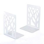 Book Ends, Bookends Heavy Duty, INNÔPLUS Book End Holder for Shelves, Metal Bookend for Office and School, Decorative Tree Unique Design Book Stopper for Gift, Book Binder and Dividers