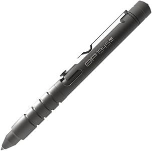 GPCA - GP 1945 Bolt Action Pen PRO, Smart Alternative to a Pen Light, EDC Pen Multitool with Rescue Whistle and Glass Breaker, Survival Gear for Camping and Self Defense, Titanium, Dark