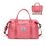 Womens Travel Bags Weekender Carry on for Women Sports Gym Bag Duffel Bag Overnight Shoulder Bag with Toiletry Bag