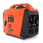 AIVOLT 1800W Petrol Inverter Generator 4 Stroke 80cc Engine Portable Silent Generator for Camping, Jobsites, Home Use-Pure Sine Wave, Super Lightweight