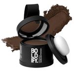 Boldify Hairline Powder Instantly Conceals Hair Loss | Root Touch Up Hair Powder | Hair Toppers For Women & Men | Root Cover Up | Stain-Proof 48 Hour Formula-Medium Brown, 2.83 Grams