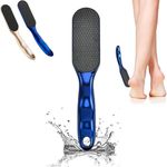 Veinsgrain Foot File, Nano Glass Foot File, Hard Skin Remover Nano-Glass Foot File, Veins Grain Foot File, Professional Foot Care Tools, Pedicure Tool for Smooth Feet (Blue)
