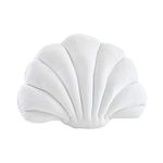 AMLESO Seashell Decorative Pillow Shell Pillow Lovely Throw Pillow Plush Multifunctional, White