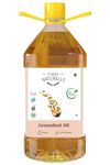 Farm Naturelle - Organic Ghani Cold Pressed Virgin Groundnut/Peanut Oil 5 Ltr| 100% Natural, Pure & Wood Pressed Cooking Oil