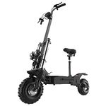 Jophyx X60 Electric Scooter Adults, 80KM/H Max Speed, 72V 6000W Dual Motor, 1872WH Battery, 80KM Long Range, 11" Off-Road Tire, 200KG Max Load, Foldable Electric Scooter for Adults with Seat
