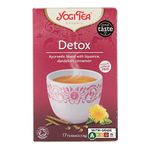 Yogi Tea, Detox Dandelion Burdock Root, Organic Herbal Tea, Naturally Caffeine Free, Blend of Liquorice, Dandelion and Cinnamon, 17 Tea Bags