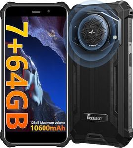 Rugged Smartphone Unlocked Canada FOSSIBOT F101P-Android 13,10600mAh 18W Charger, 7GB+64GB Unlocked Cell Phones,5.45" HD+, 3.5W Speaker,24MP Camera, IP68/69K/ Waterproof Phone, OTG/NFC,Dual 4G Volte