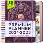 Law of Attraction Planner - Daily, Weekly, Monthly Planner 2024-2025, 16-Month Life Planner to Increase Productivity, Manifesation Journal - Sep to Dec 2025 | Vision Board, Gift Box & Planner Stickers