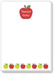 Tiny Expressions Teacher Apple Notepad | 50 Sheets of Premium Paper | Bulk Teacher Gifts