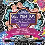 Gel Pen Joy Floral Patterns and Man