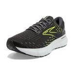 Brooks Men's Glycerin 20 Running Shoe, Ebony White Nightlife, 10 UK