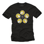 Rock Paper Scissor Lizard Spock - Sheldon T-Shirt Funny Nerd Theory Black XXXL