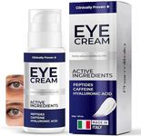 Under Eye Cream for Puffiness and Bags Under Eyes, Men & Women Eye Cream for Dark Circles, Baggy Eyes Treatment for Women with Retinol, Hyaluronic Acid & Caffeine