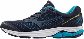 Mizuno Wave Rider 22 Running Shoes - SS19, Bleu/Jaune, 12 UK
