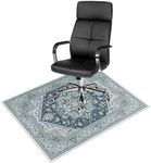 Anidaroel Chair Mat for Hardwood Floor/Tile Floor, 36"x60" Anti Slip Desk Chair Mat for Hardwood, Office Rug for Rolling Chair, Computer Chair Mat Large Floor Protector Rug, Easy to Roll