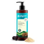 Pilgrim Patua & Keratin Hair SMOOTHENING SHAMPOO for Dry & Frizzy hair | Shampoo for Women & Men | Hair Smoothening & healthy scalp | 400 ml